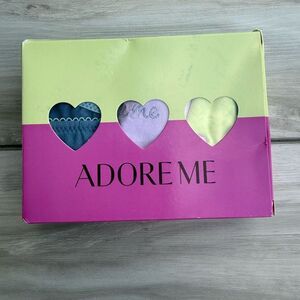 Adore Me Fun Summer Panties Pack Brazilian One Size NWT IN PACKAGE